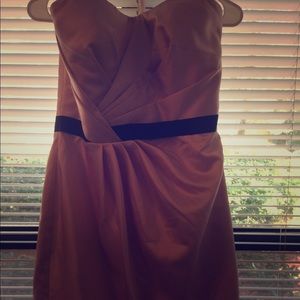 Peach Colored Sarin Badgley Mischka
